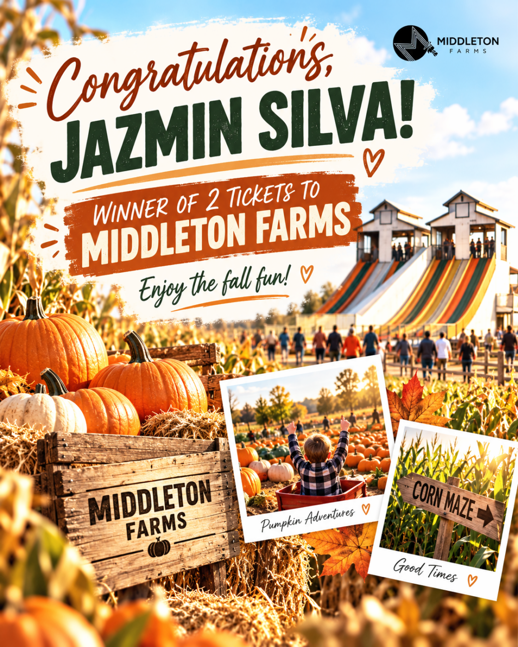 Middleton Farm Winner